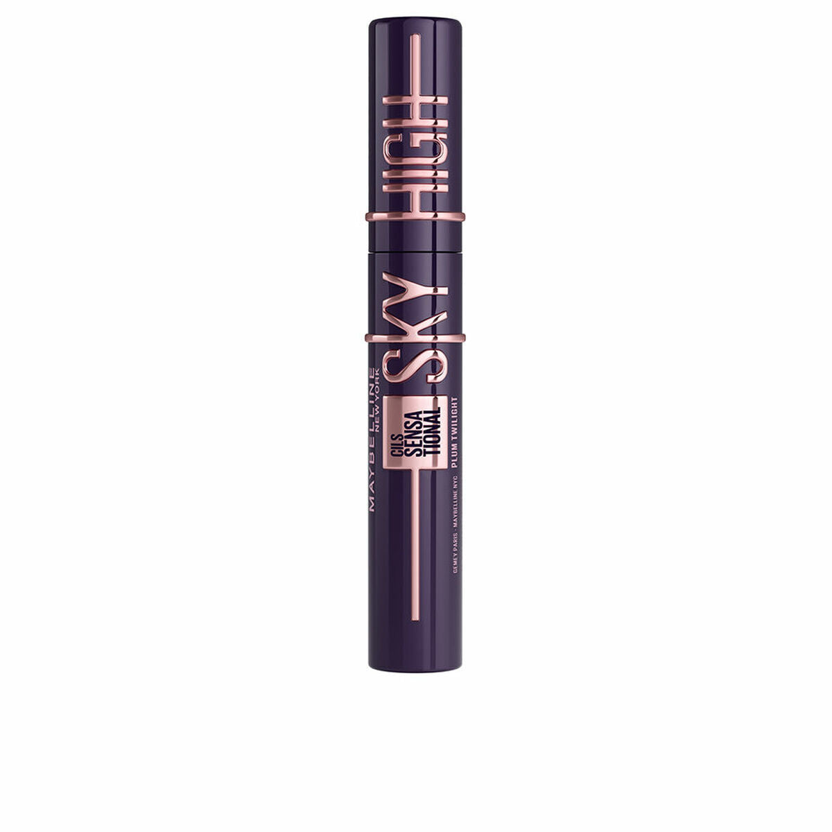 Mascara Maybelline LASH SENSATIONAL Plum Twilight 7,2 ml, effet volumateur pour cils, couleur élégante.