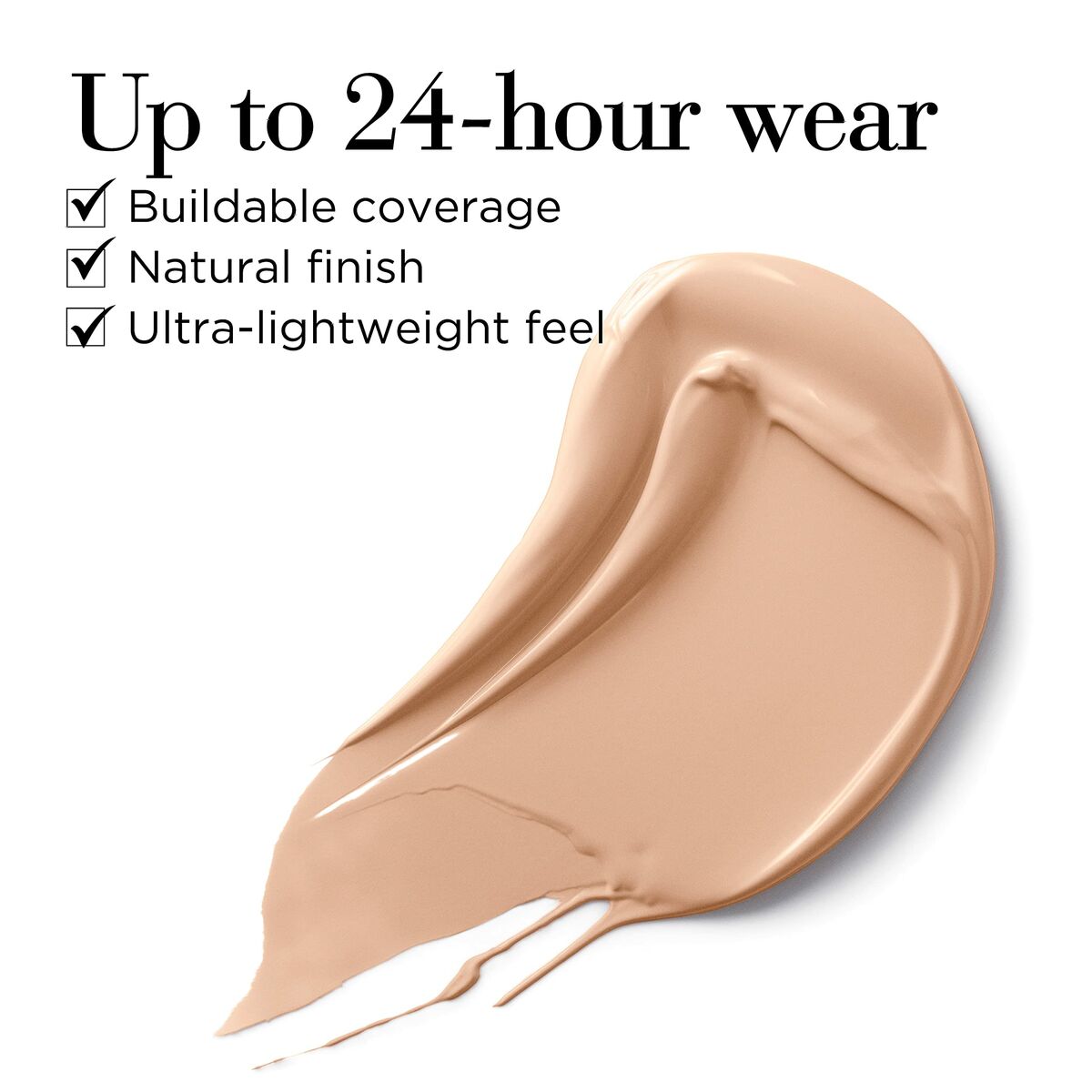 Texture of Elizabeth Arden Flawless Finish Nº 6 correcting cream showcasing buildable coverage and natural finish.