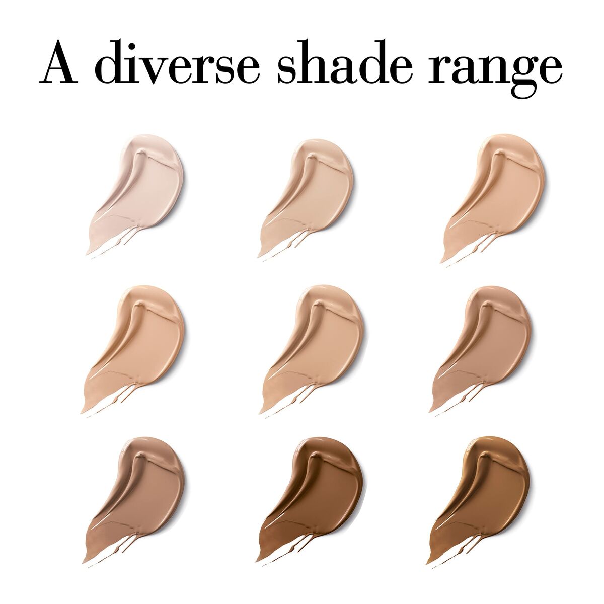 Diverse shade range of Elizabeth Arden Flawless Finish corrector in various tones for perfect matching.