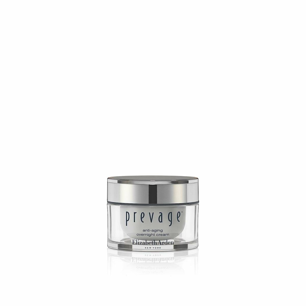 Crème anti-âge de nuit Elizabeth Arden Prevage 50 ml en pot, idéale pour revitaliser la peau pendant la nuit.