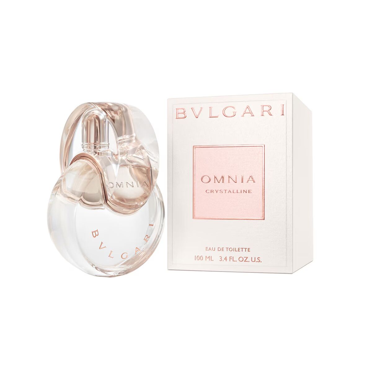 Parfum Femme Bvlgari Omnia Crystalline EDT 50 ml avec flacon et emballage élégant, fragrance féminine authentique.