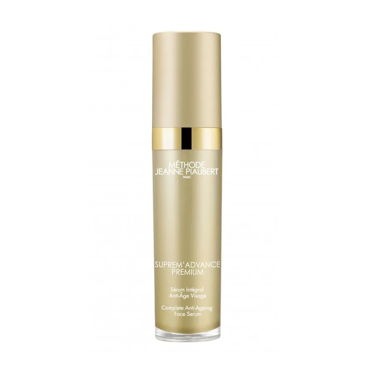 Peignoir de bain Jeanne Piaubert SUPREM'ADVANCE PREMIUM 30 ml, anti-aging facial serum for all skin types.