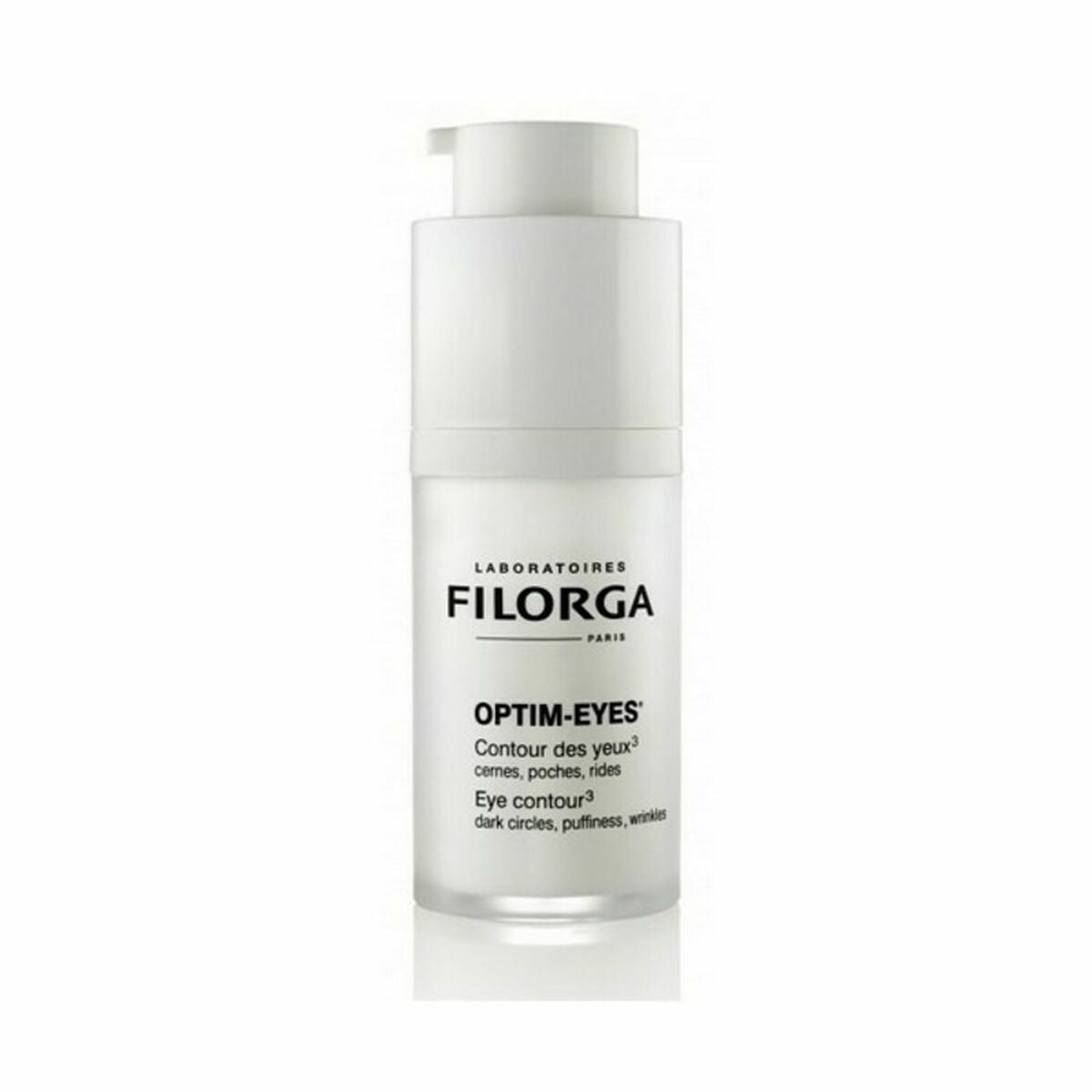 Crème contour des yeux Filorga Optim-Eyes pour poches, cernes et rides, 15 ml, unisexe.