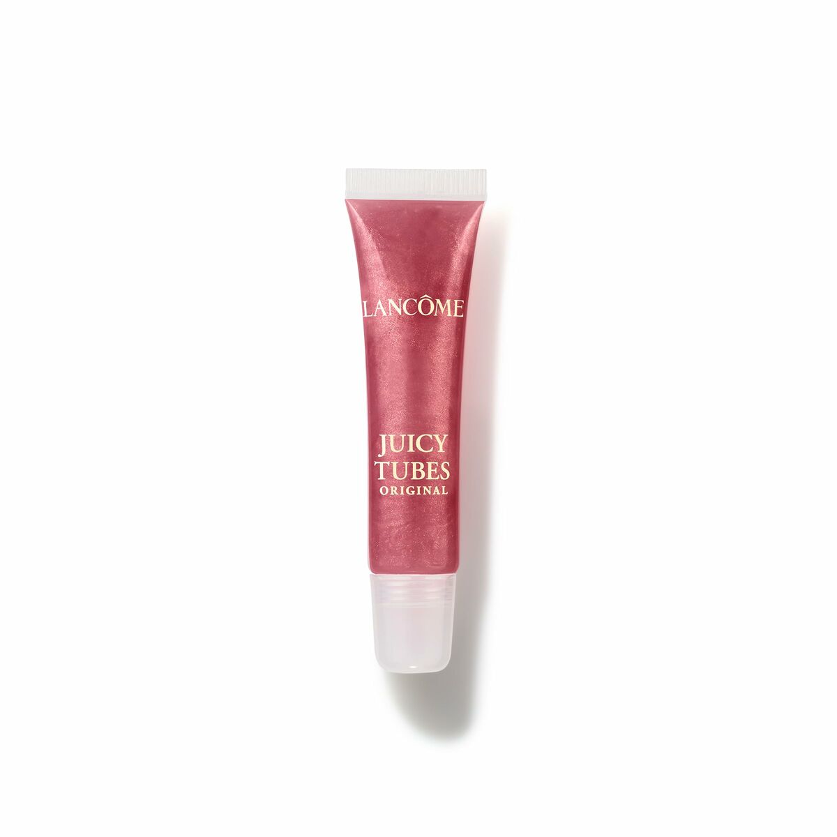 Rouge à lèvres Lancôme JUICY TUBES Original en tube, couleur rose, tendance et brillant.