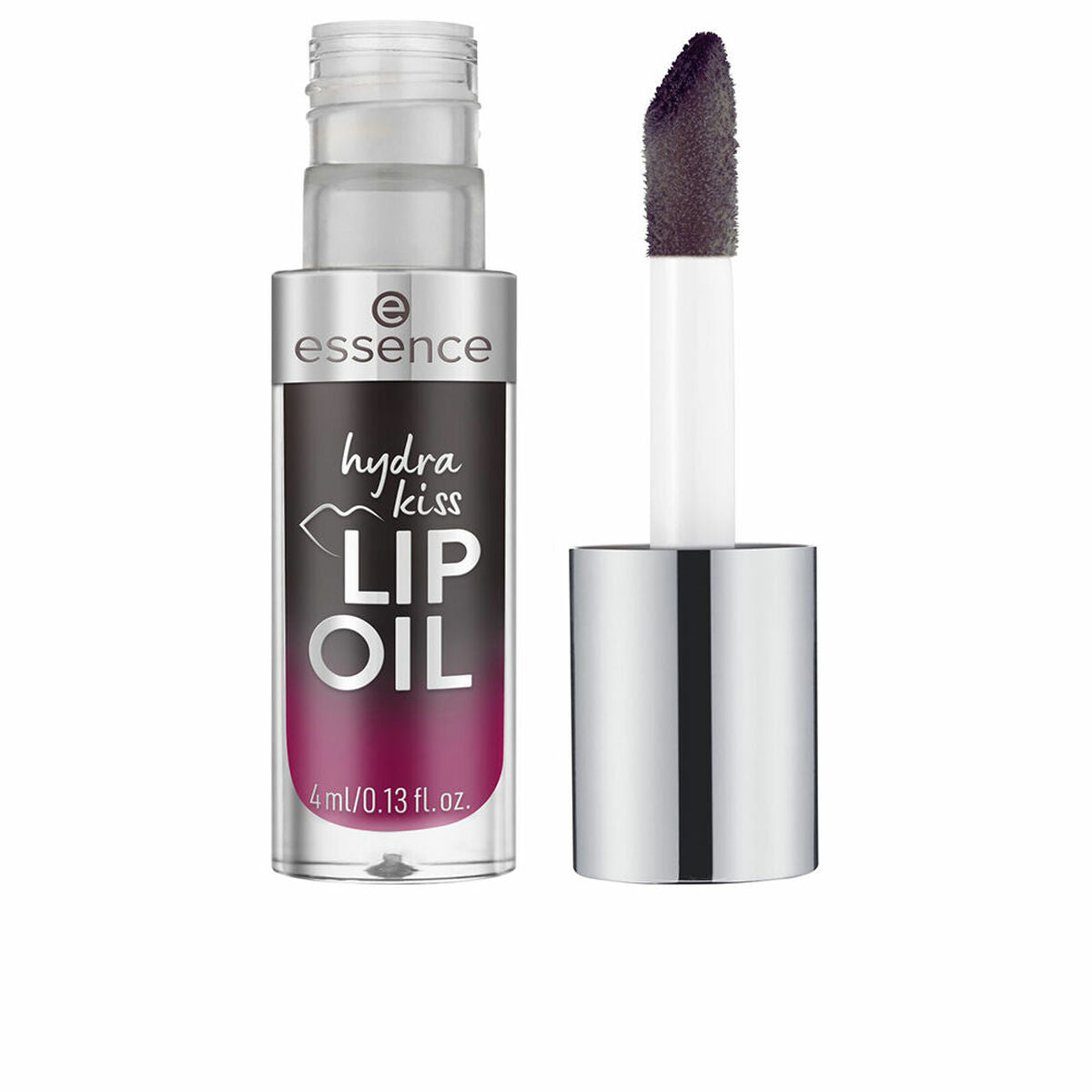 Rouge à lèvres Essence HYDRA KISS 4 ml en flacon avec applicateur, végan et sans parabènes.