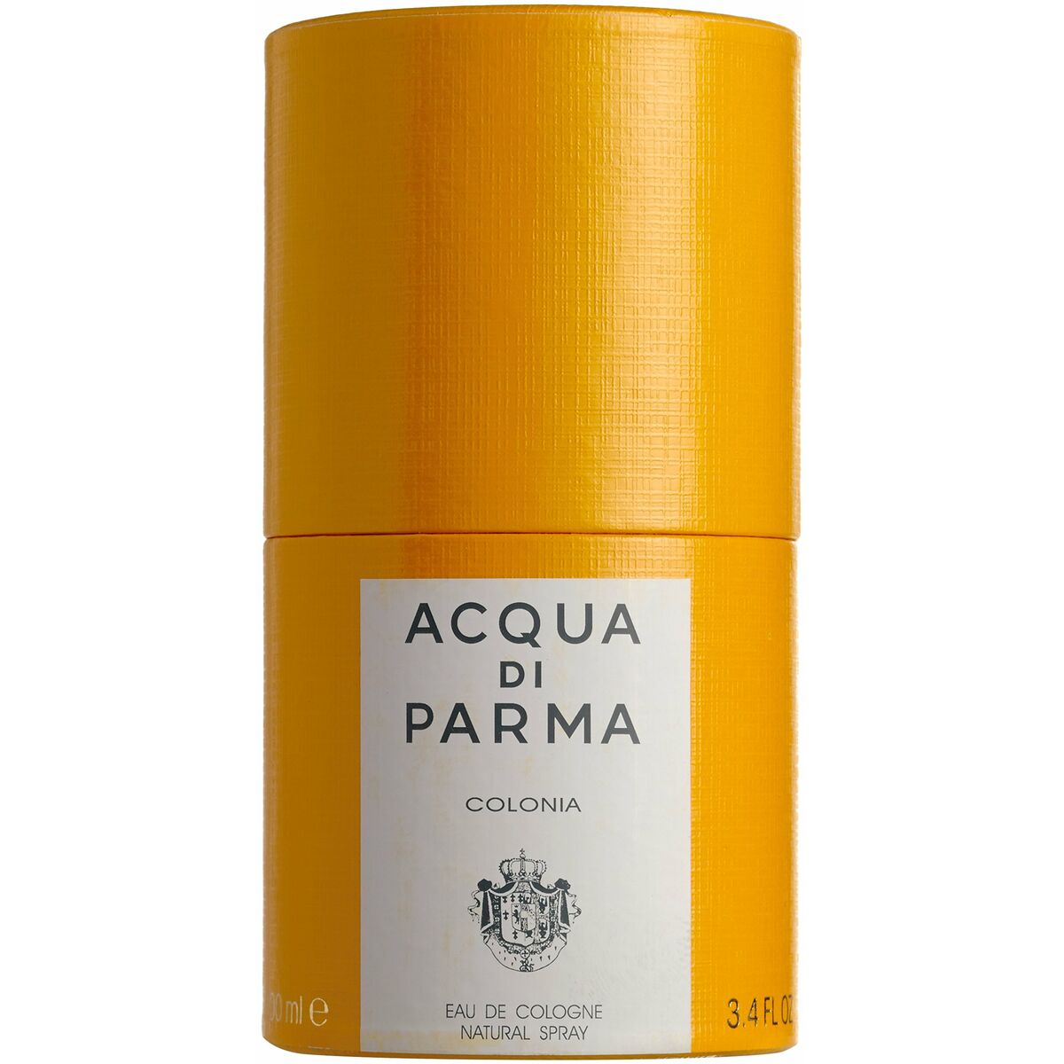 Acqua Di Parma Colonia Eau de Cologne in a vibrant yellow packaging, featuring 100% authentic fragrance.