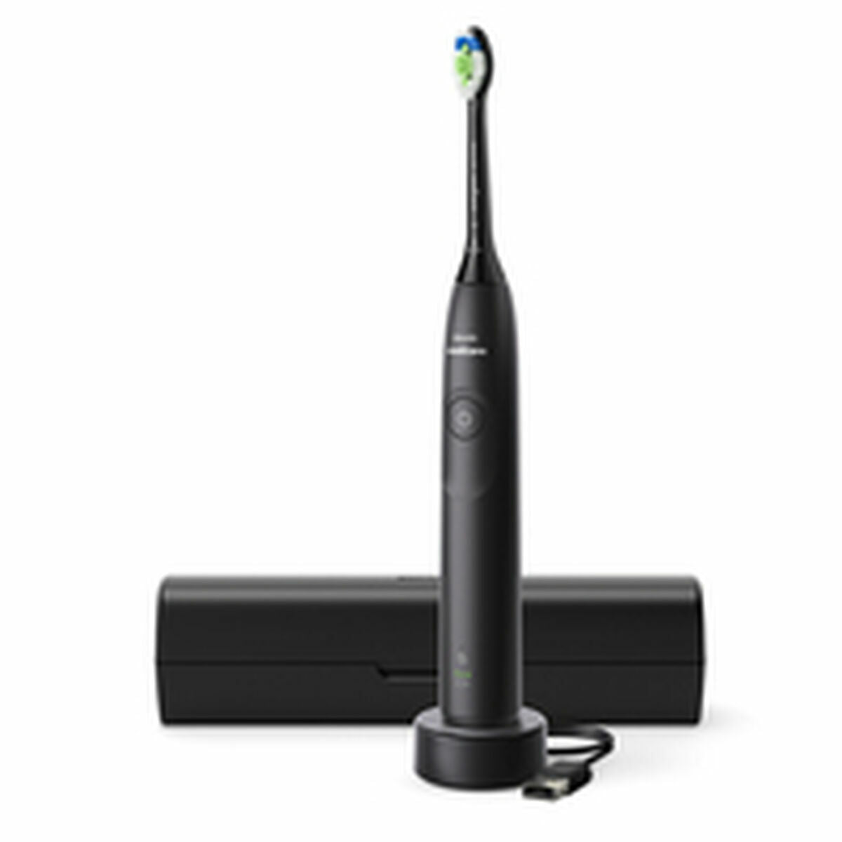 Brosse à dents électrique Philips HX7101/02 SONICARE 5300 noire avec étui de chargement et câble