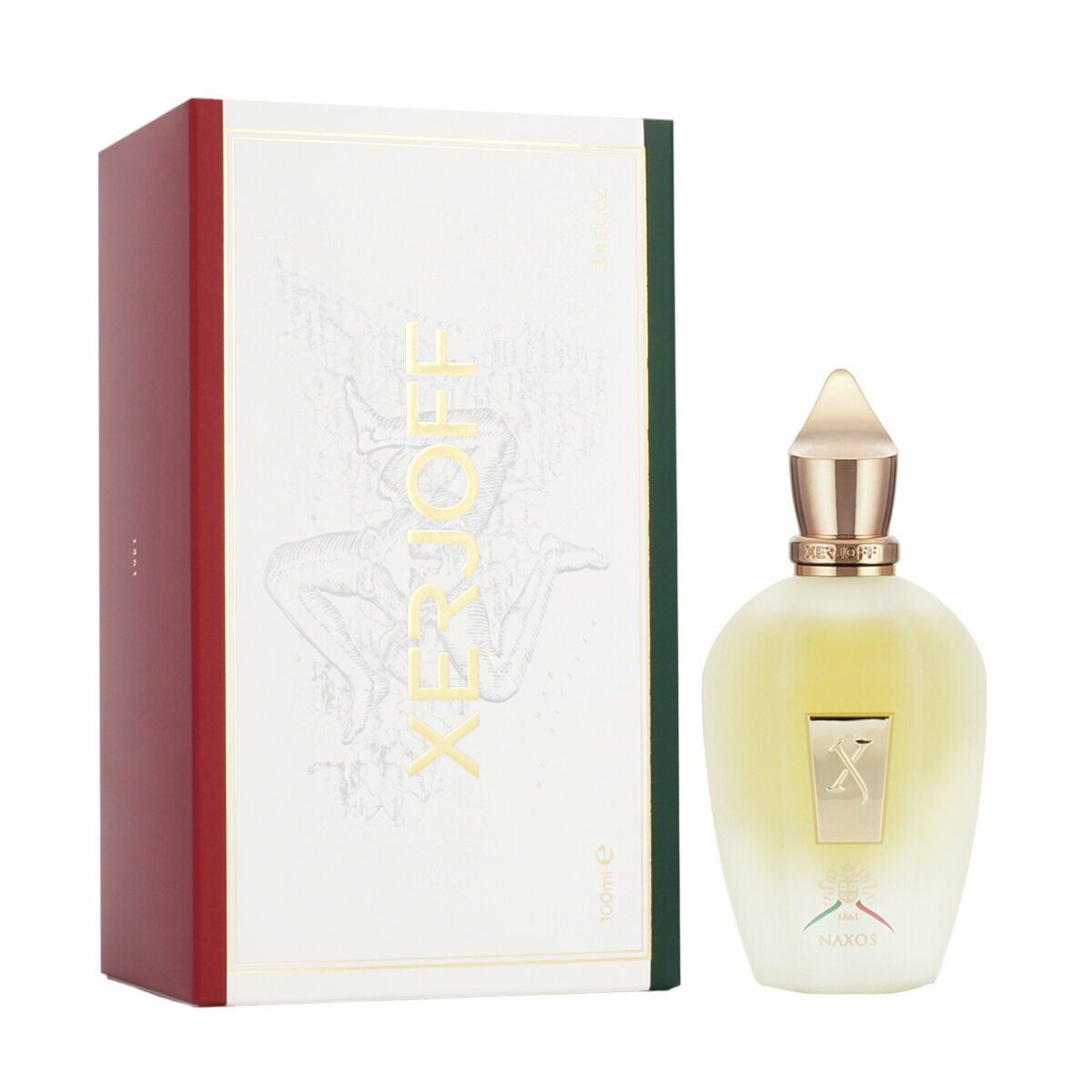Parfum Unisexe Xerjoff XJ 1861 Naxos EDP 100 ml avec emballage, un parfum authentique pour hommes et femmes.